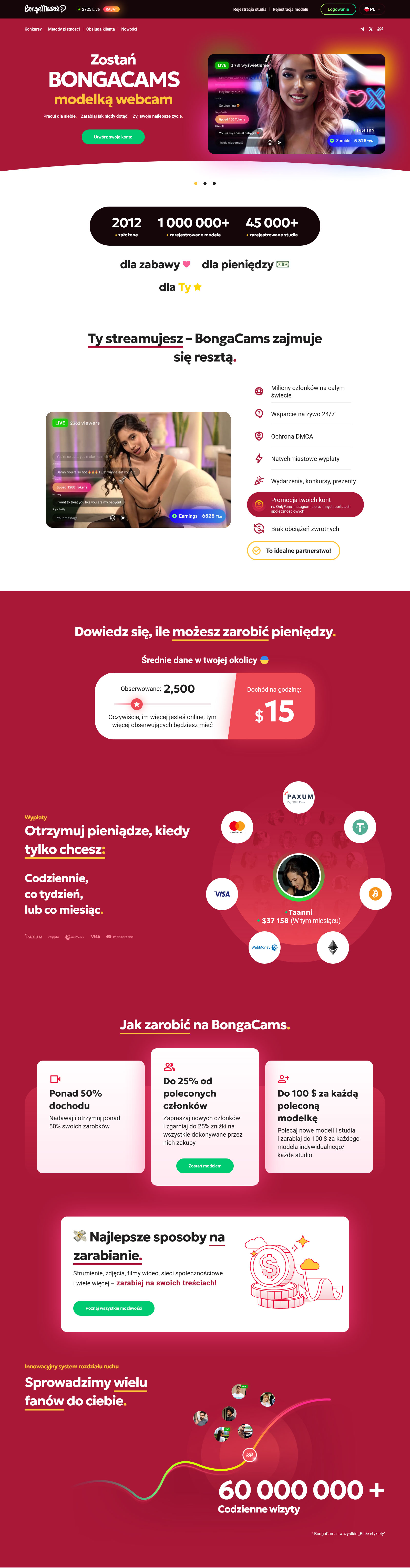 DODATKOWA PRACA W INTERNECIE NA CZACIE MODELKA ONLINE W DOMU